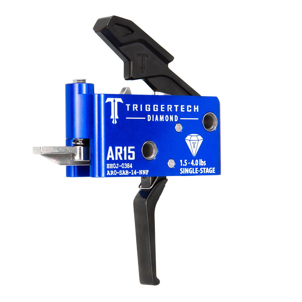 AR15 - Single-Stage Diamond Black Straight Flat